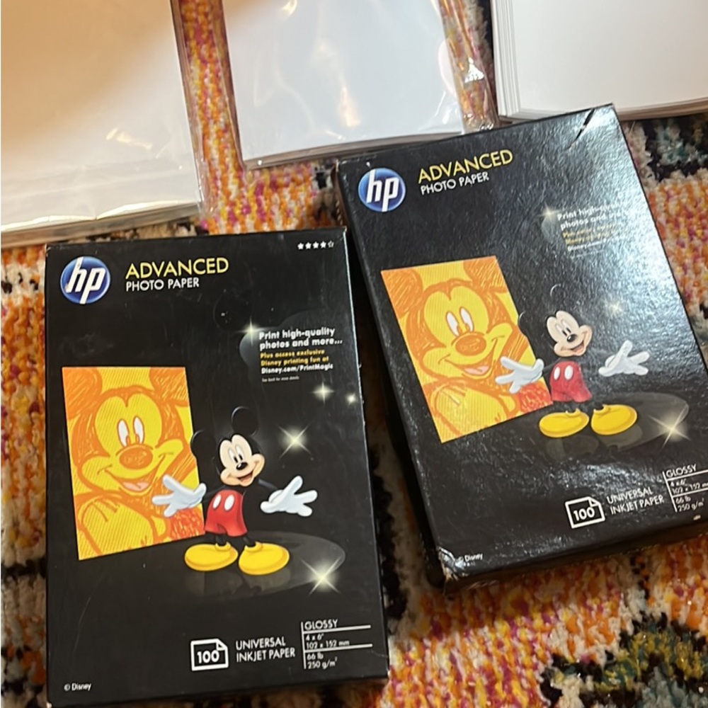 Photo print paper